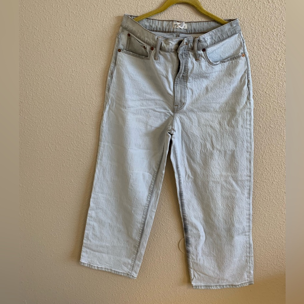 MADEWELL Perfect Vintage Wide-Leg Crop Jean 🌴 - Picture 3 of 10